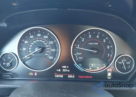 2017 BMW 330I xDrive из США, поврежденный, VIN WBA8D9C30HA011651